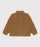 Jacke aus recyceltem Sherpa für Kinder Mädchen/Jungen braun BRINDILLE