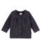 Glitzernder Baby MädchenCardigan aus Molton blau SMOKING/gelb DORE