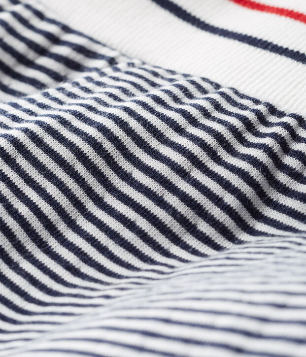 Baby-Hose aus Doppeljersey blau/vielfarbig