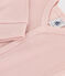 Fußloser Strampler aus Lyocell und Baumwolle rosa SALINE