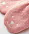 Baby-Fäustlinge mit Microfleecefutter rosa CHARME