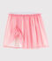 Kinderrock aus Tüll mit Pailletten für Mädchen rosa GRETEL/grau ARGENT