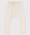 Baby-Hose aus dickem Jersey beige MONTELIMAR CHINE