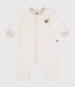 Langer Baby-Overall aus weichem und warmen Molton