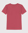 T-Shirt L’ICONIQUE aus Baumwolle mit rundem Ausschnitt für Damen rosa PAPI