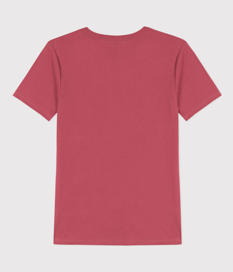 T-Shirt L&rsquo;ICONIQUE aus Baumwolle mit rundem Ausschnitt f&uuml;r Damen rosa