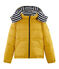 Wendbare Damen-Jacke beige COQUILLE/blau SMOKING/ MULTICO