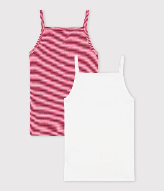 2er-Set Spaghetti-Top für Mädchen variante 1