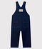 Baby-Denim-Latzhose aus Molton. blau JEAN