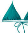 Einfarbiger Damen Bikini grün VERDE