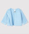 Baby-Cardigan aus Bio-Baumwollstrick blau TOUDOU