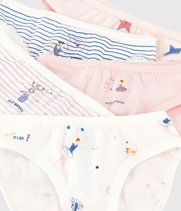 5er-Set H&ouml;schen mit M&auml;rchen-Motiven f&uuml;r kleine M&auml;dchen vielfarbig