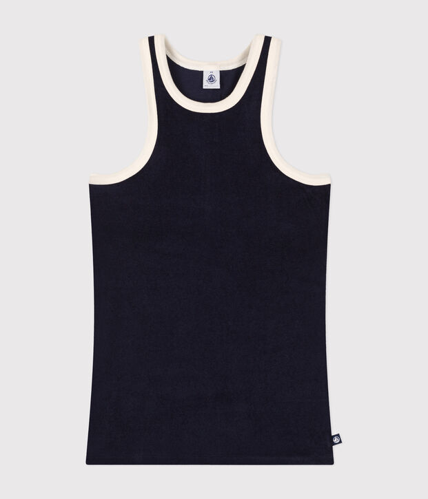 Damen-Tanktop aus Baumwoll-Frottee SMOKING