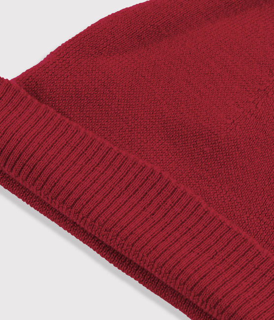 Wollmütze für Damen rot TERKUIT