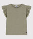 Kurzärmeliges Kinder-T-Shirt aus Baumwolle für Mädchen