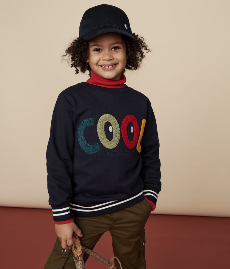 Kinder-Cap f&uuml;r Jungen blau