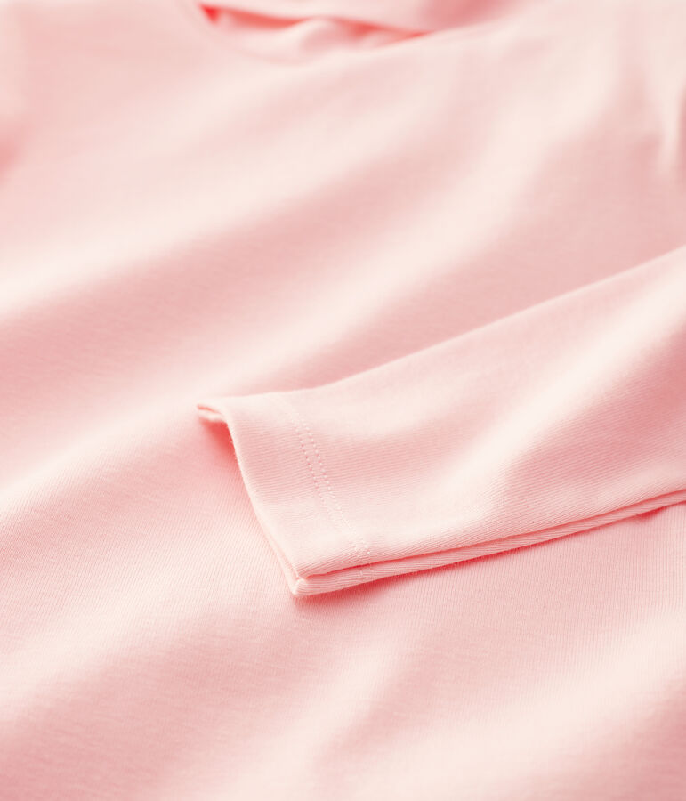 Kinder-Unterziehpullover aus Baumwolle f&uuml;r M&auml;dchen / Jungen rosa MINOIS