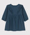 Langärmeliges Babykleid aus Musselin DUCKY