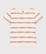 Kurzärmeliges Kinder-T-Shirt aus Baumwolle für Mädchen