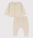 Zweiteiliges Baby-Set aus Bio-Doppeljersey