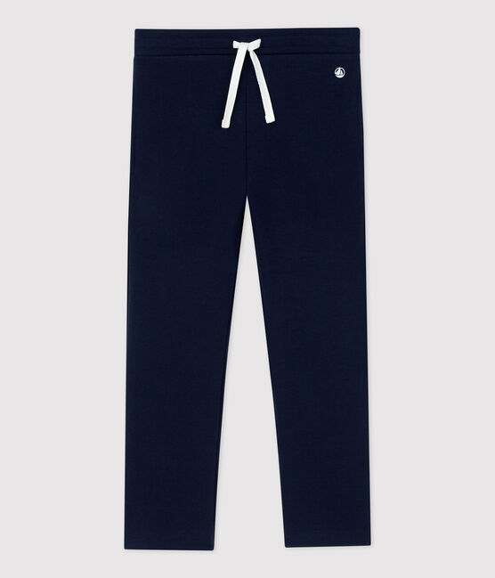 Bequeme Hose aus Baumwolle für Mädchen blau SMOKING