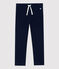 Bequeme Hose aus Baumwolle für Mädchen blau SMOKING