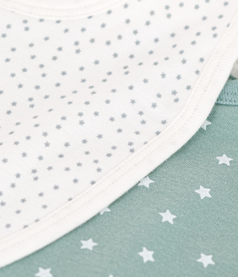 2er-Set Baby-L&auml;tzchen aus Baumwolle mit Printmotiv vielfarbig