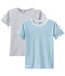 Jungen-Kurzarmshirts im 2er-Set weiss LOT