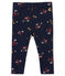 Bedruckte Baby MädchenLeggings blau SMOKING/weiss MULTICO