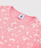Kinder-Kurzpyjama aus Baumwolle mit Kirschblütenmotiv für Mädchen rosa GRETEL/weiss MULTICO