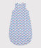 Babyschlafsack aus Baumwolle mit Blumenmotiv TOG-Wert 2 weiss MARSHMALLOW/weiss MULTICO