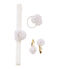 Accessoire-Set für die Haare weiss MARSHMALLOW/gelb DORE