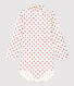 Baby-Body aus Baumwolle.