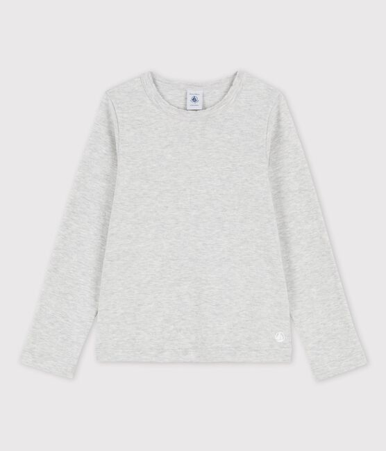Langärmeliges T-Shirt für Mädchen / Jungen grau BELUGA