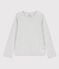 Langärmeliges T-Shirt für Mädchen / Jungen grau BELUGA
