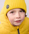 Kinder-Strickmütze mit Fleece gefüttert  gelb JAUNE