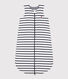Gestreifter Babyschlafsack aus Baumwolle TOG 2.2