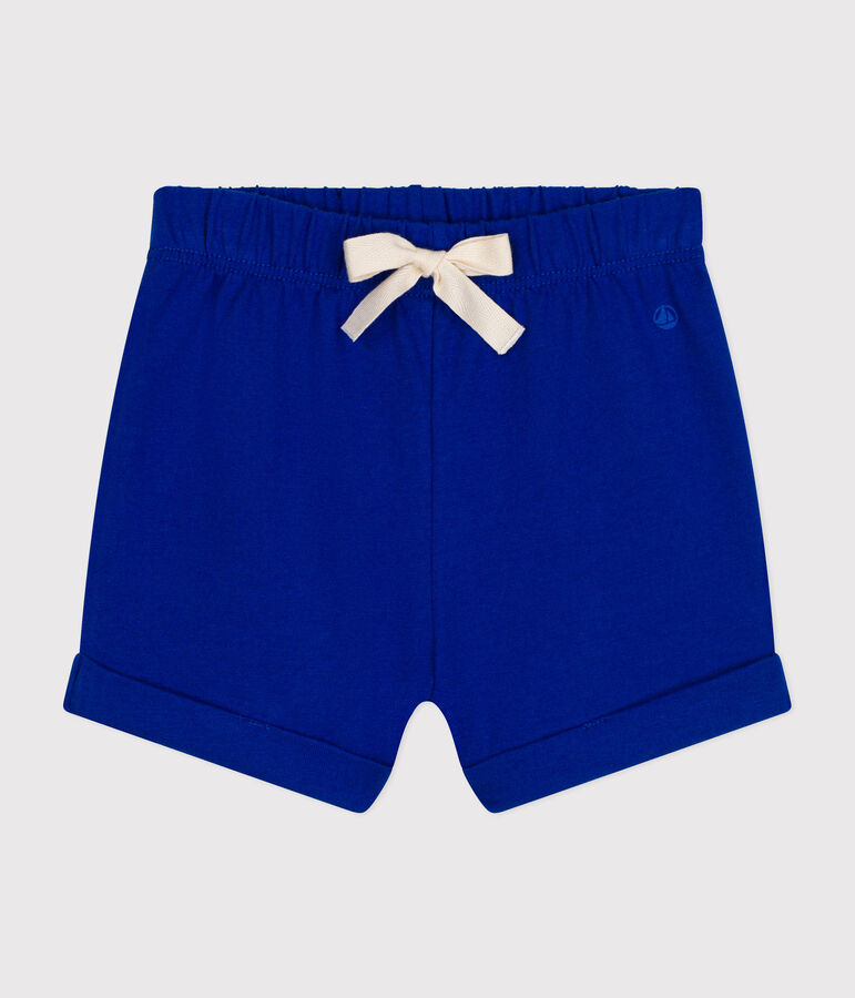 Baby-Shorts aus leichtem Jerseystoff blau