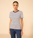 T-Shirt L’ICONIQUE aus Baumwolle mit rundem Ausschnitt für Damen