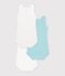 Lot de 3 bodies d&eacute;bardeurs b&eacute;b&eacute; vielfarbig
