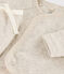 Zweiteiliges Baby-Set aus gesteppter Baumwolle beige MONTELIMAR CHINE