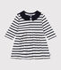 Langärmeliges Baby-Kleid aus dickem Jersey