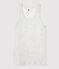 Tanktop L’ICONIQUE aus Baumwolle für Damen grau BELUGA CHINE
