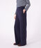 Damen-Hose aus Baumwolle blau SMOKING