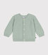 Baby-Cardigan aus Baumwollstrick