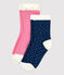 2er-Set Kindersocken für Mädchen variante 1