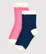 2er-Set Kindersocken für Mädchen