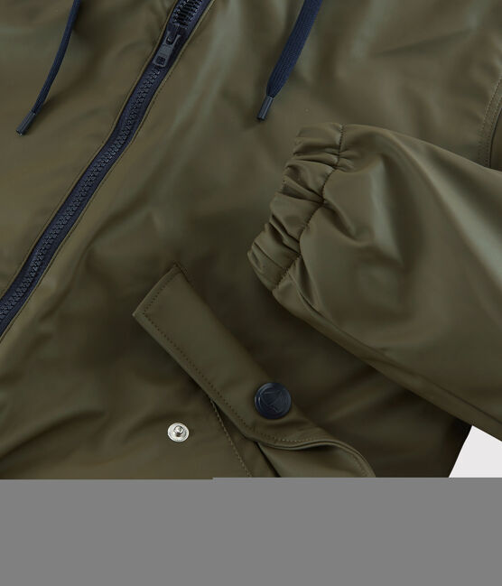 Winter-Regenjacke aus recyceltem Material für Damen braun LITOP