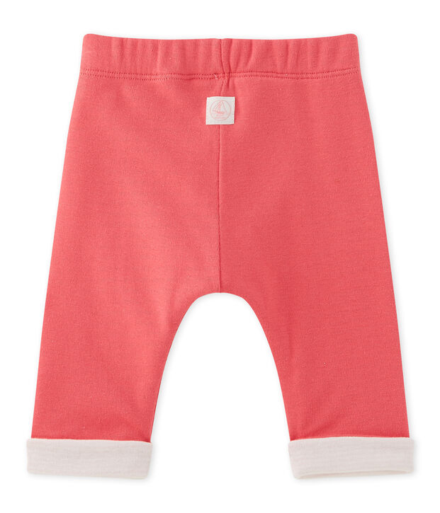 Wendbare Baby-Jungen-Hose rosa Gloss