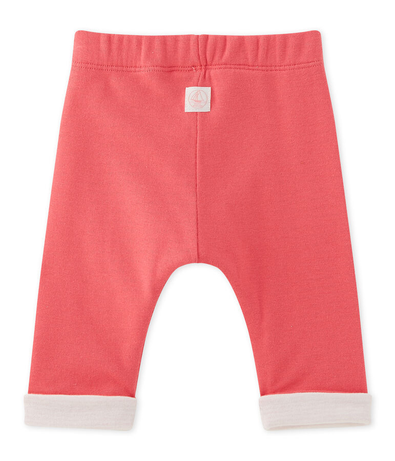 Wendbare Baby-Jungen-Hose rosa Gloss